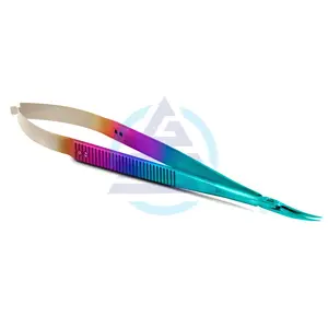 Castroviejo Needle Holder Multicolor Eye Instruments Surgical Medical Instruments | Micro Surgery Instruments Cheap price