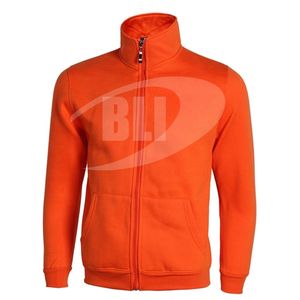 Personnalisations Hommes Zip Up Hoodies Full Zipper Cotton Thick Fleece Gym Survêtement Pour Hommes Heavy Fleece Hoodie Custom Sweatsuit - Product Image 2