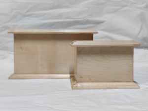 Factory Wholesale Simple Maple Wood Rectangular <b>Urn</b> <b>for</b> Human and Pet <b>Ashes</b> <b>Wooden</b> Cremation Supplies <b>for</b> Funeral - Product Image 2