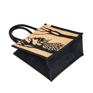 ถุงผ้าซาตินทรงกลมทำด้วยมือพร้อมที่จับซิปกระเป๋าช้อปปิ้งอเนกประสงค์ดีไซน์ใหม่จากโรงงานอินเดีย - Product Image 3