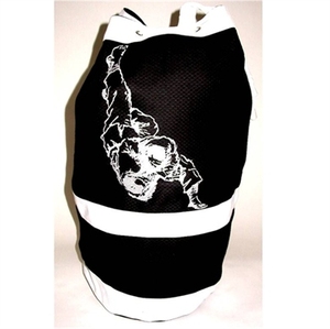 Sac de sport personnalisé en forme de cylindre, sacs de sport personnalisés en forme de Football - Product Image 6