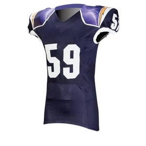 Custom Team-Name sublimated American Football Jersey - Product Image 3