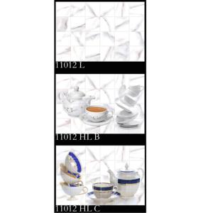 กระเบื้องผนังเซรามิก30x45cm สีขาวอิงค์เจ็ท3D - Product Image 1