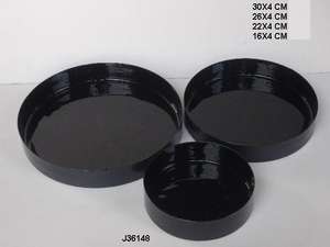 ชามเสิร์ฟพร้อมเคลือบใส่อาหารสีเทอร์ควอยซ์ปลอดภัยสำหรับตกแต่งบ้านทำจากโลหะเคลือบเคลือบโลหะทรงกลม - Product Image 6