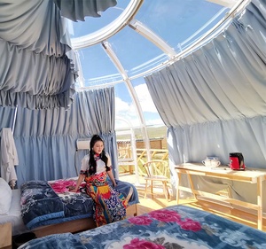 Domo Geodésico de Lujo con Aislamiento de Vidrio de 6 m, Carpa Glamping con Baño en Venta - Product Image 2