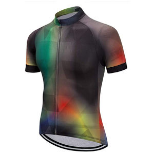 เสื้อเจอร์ซี่ปั่นจักรยานสำหรับผู้ชาย,เสื้อเจอร์ซีย์แขนสั้นพิมพ์ลายโลโก้ได้ตามต้องการ - Product Image 1