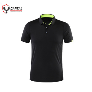 Alta calidad 100% algodón hombres para Polo camisa tejida Hit Color Block Fit camisetas para varios colores - Product Image 3