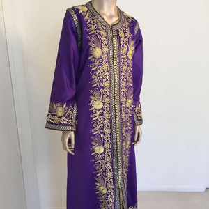 --- BEAUTIFUL----NEW---DESIGN----OF----JALABIYA --- robe élégant-embellie travail-pour-fête-usure et de mariage-2021 - Product Image 1