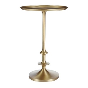 Wholesale Gold Plated Aluminum <b>Side</b> <b>Table</b> Elegant Modern Design Handmade Luxury Coffee <b>Table</b> for Home Decor Top Selling - Product Image 4