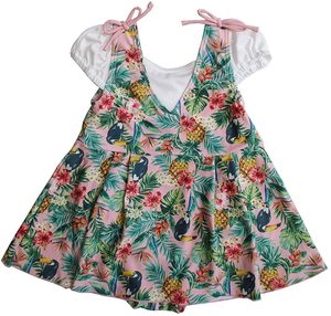 Conjuntos de Ropa de Verano para Bebés Niñas, 100% Algodón, 2 Piezas, Calidad de Exportación OEM, Artículo de Moda de Bangladesh - Product Image 1