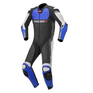 Traje de Carreras de Motocicleta de Cuero para Hombre de Formula1 Industries - Nombre del Equipo Personalizado, Transpirable e Impermeable - Product Image 1