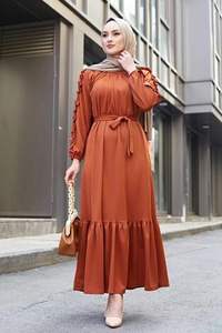 Ropa islámica para mujer, Túnica Abaya Kaftan de Dubái, árabe, musulmán, moda islámica, calidad turca, nueva temporada - Product Image 5