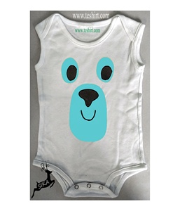 Nuevo Pelele de Bebé Unisex de Otoño, Fabricado en Tirupur, India, de Punto con Spandex/Fibra de Bambú, Manga Corta y Botones a Presión - Product Image 5