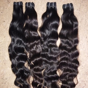 <span class=keywords><strong>Jai</strong></span> Ambey exportiert Doppels chuß Natural Wave Indian Remy Haar verlängerungen Body Wave Super Wave Natural Color Echthaar verlängerungen - Product Image 3