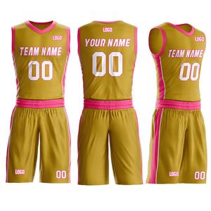 Uniforme de basket-ball au Design Unique personnalisable, ensemble d'uniformes avec figurine sublimation - Product Image 1