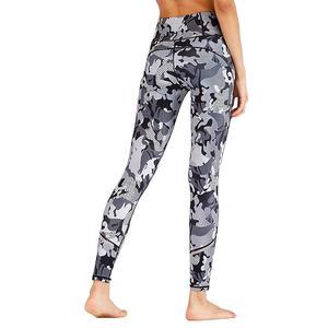 stock faded floral sublimation printed yoga <b>leggings</b> high waist invisible pocket sports gym pants <b>leggings</b> - Product Image 2