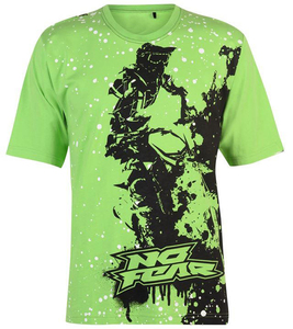 Nueva camiseta de motorista para hombre, tela tejida transpirable de secado rápido, diseño ligero de cuello redondo, estampado de gran tamaño para Fitness, talla XS, MOQ bajo - Product Image 1