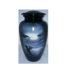 Adult Cremation <b>Urn</b> for Human Ashes <b>Large</b> Male Female Size 220 Cubic Inches Wholesale Burial Funeral Supplies - Product Image 1