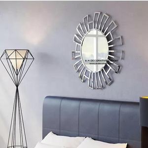 Wholesale Price <b>Wall</b> <b>Mirror</b> <b>Decorative</b> Living Room Sunburst <b>Wall</b> <b>Decorative</b> <b>Mirror</b> for Home Unique Design <b>Wall</b> <b>Mirror</b> - Product Image 3
