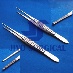 Pinces Gillies 1x2 certifiées CE ISO en acier inoxydable pour la chirurgie plastique et reconstructive - Product Image 3