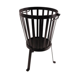 Estantes para leña, soporte de almacenamiento, accesorios para chimeneas más elegantes, soporte para troncos de hierro forjado - Product Image 5