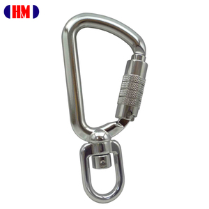 A204KTL-3 Tool Tether Swivel Aluminum 8kN Safety Hook Carabiner