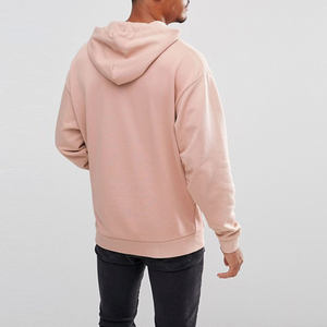 Pull-over à capuche en coton pur avec impression DTG personnalisée Slim Fit French Terry avec col montant Fourniture ODM pour l'hiver - Product Image 2