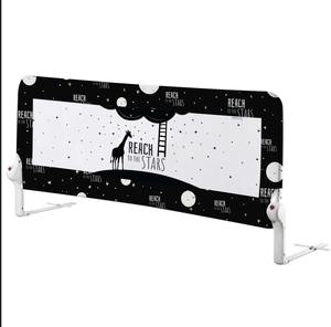 รั้วกั้นเตียงโลหะแบบพับได้รางป้องกันเด็กเล่นรั้วเด็ก - Product Image 1