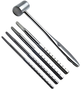 De alta calidad Dental Ridge cinceles mazo hueso División Periodontal, implante de acero inoxidable instrumentos - Product Image 1