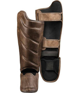 MMAคิกบ็อกซิ่งมวยไทยชินยามออกแบบที่กำหนดเองหนังโลโก้OEMพิมพ์ที่มีคุณภาพสูงอุปกรณ์มวยอุปกรณ์ป้องกัน - Product Image 2