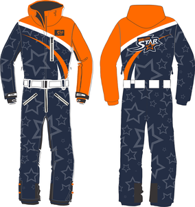 Traje Retro de esquí y nieve con diseño personalizado, traje de esquí con aislamiento sintético de alta calidad, carreras, senderismo y salto, precio al por mayor - Product Image 1