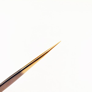 Nueva llegada: Pinzas de cejas premium de oro rosa con punta inclinada, pinzas para pestañas, set para uso femenino, kit para salón y hogar. - Product Image 4