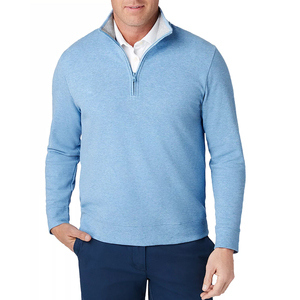 รับผลิตเสื้อแจ็คเก็ตสีฟ้าตามสั่ง ผลิตจากผ้าไมโครโพลีเอสเตอร์ 100% โพลีเอสเตอร์ ตามความต้องการและความต้องการของลูกค้า - Product Image 4