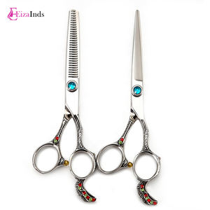 EIZA INDS Profesional Japonés Acero Inoxidable Peluquería Tijeras de Peluquería Adelgazamiento del Cabello Herramientas de Belleza - Product Image 4