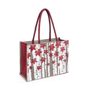 Sac à provisions polyvalent décoratif de concepteur de jute fait à la main avec la nouvelle tendance de fermeture éclair meilleur prix en vente - Product Image 6