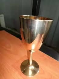 Vintage Style Brass Wine Goblet Engraved Handmade Chalice Metal Drinking Antique Finish Decorative Barware Wedding <b>Table</b> Accent - Product Image 3