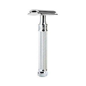 Rasoir de sécurité ajustable pour hommes, Logo personnalisé, Double tranchant, vente en gros, à bas prix - Product Image 4