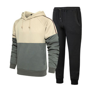 Unisex Custom Oversized Heavyweight Sweatshirt <b>and</b> Jogger Set Casual Track <b>Suit</b> for Active Bottoms Washed Style - Product Image 2