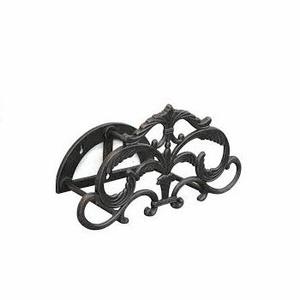METAL GARDEN DECORATIVE HOSE HOLDER CAST IRON HOSE HOLDER METAL HANDICRFT WALL MOUNTED CAST IRON DECORATIVE HOSE HOLDER - Product Image 6