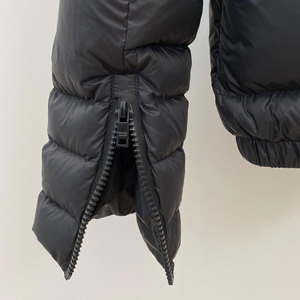 New Long Quilted Bomber <b>Jacket</b> Warm <b>Duck</b> <b>Down</b> Woven Fabric Puff Custom Color Quilted Men Puffer <b>Jacket</b> For Winter - Product Image 3