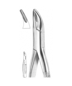 Pinzas de Extracción Dental (Modelo Americano) Manuales de Acero Inoxidable - Product Image 1