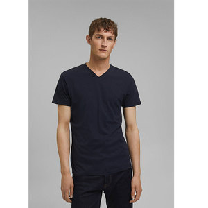 Camiseta de algodón con cuello en v para hombre, camisa de corte clásico con cuello en v, 100% de algodón suave y transpirable - Product Image 2