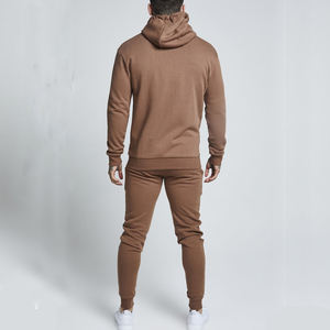 Jersey deportivo ajustado para hombre, chándales de Color sólido liso, conjunto de chándal para correr, talla estándar internacional para invierno - Product Image 4