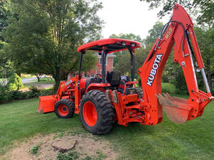 Tractor retroexcavadora Kubota M59, usado, en venta - Product Image 3