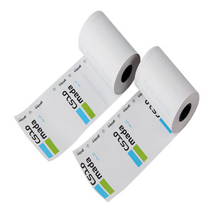 Ücretsiz örnek kağıt net baskılı termal kağıt rulosu 80x60 banka kağıt - Product Image 1