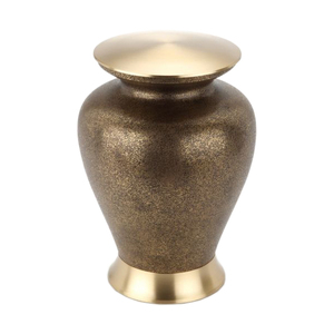 Urnes funéraires de haute qualité pour cendres, en métal, en laiton, urnes funéraires pour cendres humaines, exportateur d'urnes fantaisie modernes, usage funéraire - Product Image 1