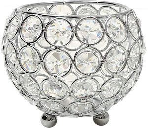 Bougeoir en cristal T-Light Bougeoir décoratif et lanterne Autres types de bocaux à bougies Décoration de la maison - Product Image 6