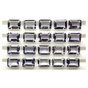 ไอโอไลท์ธรรมชาติเจียระไนแบบเหลี่ยมเพชรพลอย8X10mm ตามธรรมชาติ - Product Image 3