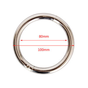 Anillo Nasal de Acero Inoxidable para Ganado, Anillo de Tracción para Vacas, Cómodo de Sostener, Instalación Rápida - Product Image 3