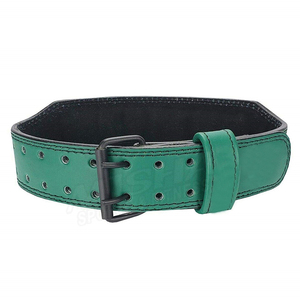 Nouveauté Ceinture de protection de la taille de musculation Ceinture de levage en cuir avec boucle à double ardillon pour l'haltérophilie - Product Image 2